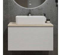 Тумба подвесная Jorno Cossety для ванной, 80 см для раковины 18789990 Coss.01.80, P, W-DG, JR