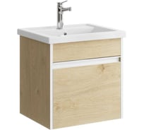 Подвесная тумба AQWELLA Urban 50 см в цвете дерево светлое URB0105DD