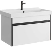 Подвесная тумба AQWELLA Urban 80 см в цвете белый URB0108W