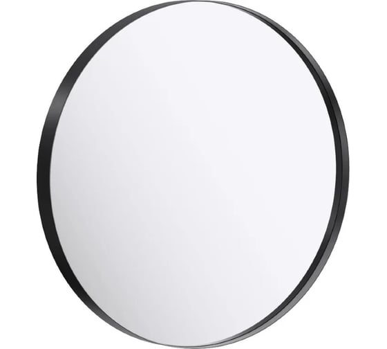 Зеркало AQWELLA RM круглое, 60см, цвет чёрный RM0206BLK