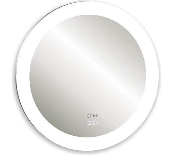 Зеркало DORATIZ Миа с LED подсветкой d770 - 3, подогрев, часы, 2711.915