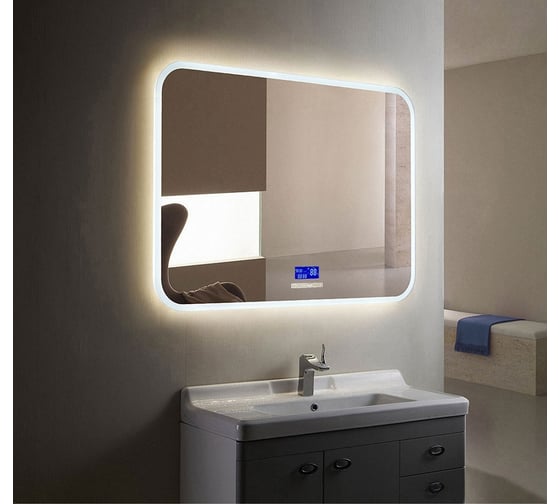 Зеркало DORATIZ Ева с LED подсветкой 1000х800 - 6, модуль мфм, подогрев, 2711.918