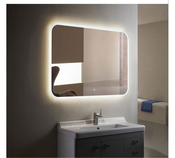 Зеркало DORATIZ Ева с LED подсветкой 800х680, сенсорный выключатель 2711.922