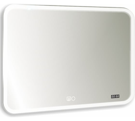 Зеркало DORATIZ Ева с LED подсветкой 915х685 - 3, подогрев, часы, 2711.923 1
