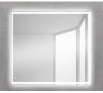 Зеркало со встроенным светильником и сенсорным выключателем BelBagno SPC-GRT-600-600-LED-TCH