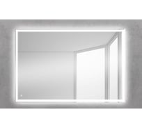 Зеркало со встроенным светильником и сенсорным выключателем BelBagno SPC-GRT-900-800-LED-TCH