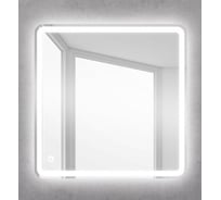 Зеркало со встроенным светильником и сенсорным выключателем BelBagno SPC-MAR-600-600-LED-TCH
