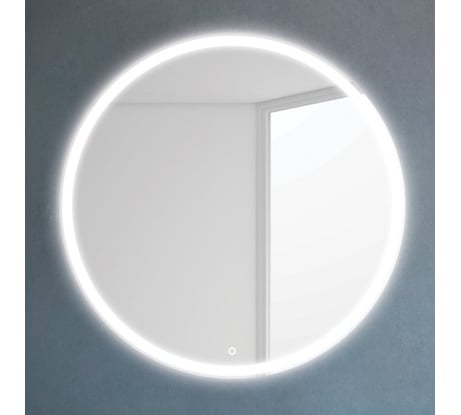 Зеркало круглое со встроенным светильником и сенсорным выключателем BelBagno SPC-RNG-800-LED-TCH