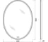 Зеркало со встроенным светильником BelBagno SPC-VST-600-800-LED-TCH-WARM 2