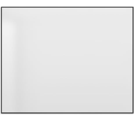 Зеркало в алюминиевой раме BelBagno SPC-AL-1000-800 Nero