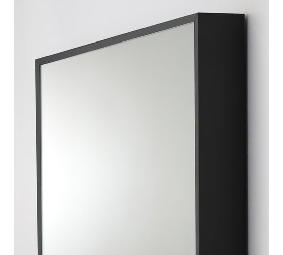 Зеркало в алюминиевой раме BelBagno SPC-AL-600-800 Nero