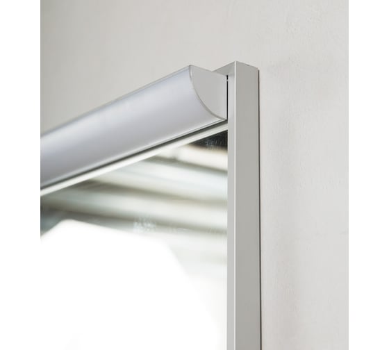 Зеркало в алюминиевой раме BelBagno с подсветкой SPC-UNO-500-800-TCH