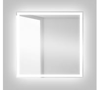 Зеркало со встроенным светильником и кнопочным выключателем BelBagno SPC-GRT-600-600-LED-BTN