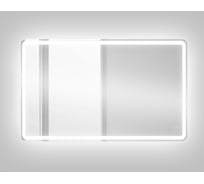 Зеркало со встроенным светильником и кнопочным выключателем BelBagno SPC-MAR-1000-600-LED-BTN