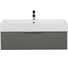Тумба подвесная под раковину Cezares с выдвижным ящиком PREMIUM Plisse Grigio nuvola, 90x44x25 см 55424 1