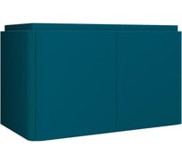 Тумба под раковину подвесная Cezares с четырьмя выдвижными ящиками STYLUS Blu Petrolio, 94x48x55 см 55228
