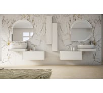 Консоль подвесная Cezares TAVOLONE Bianco Opaco, 60x43x8 см 41784