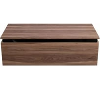 Тумба с одним выкатным ящиком CEZARES SLIDER, орех дымчатый, 796x476x300, SLIDER-800-1C-PI-NA-P