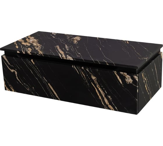 Тумба с одним выкатным ящиком CEZARES SLIDER, черный фьюжн, 996x476x300, SLIDER-1000-1C-PI-NF-P