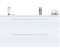 Подвесная тумба SANVIT Соната 2-100 L белый глянец ksonata2100L