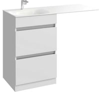 Напольная тумба AQWELLA для ванны FORMA 50 см для раковин 37603980 или 3760452 белый FOR01052