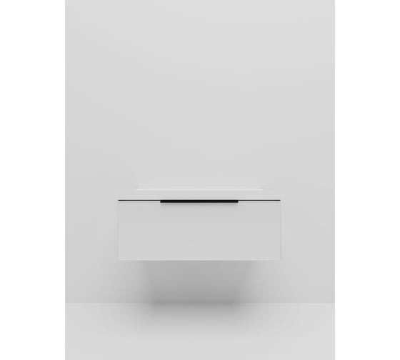 Тумба под раковину LA FENICE SIMPLA Bianco, без раковины, белая, 100 см 531896