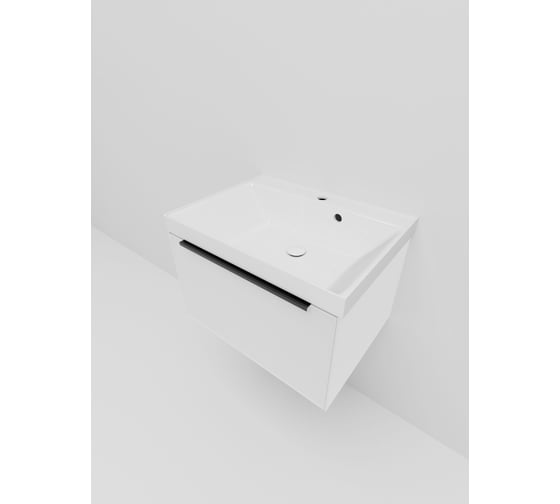 Тумба под раковину LA FENICE SIMPLA Bianco, без раковины, белая, 60 см 531875 1