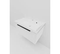 Тумба под раковину LA FENICE SIMPLA Bianco, без раковины, белая, 80 см 531889