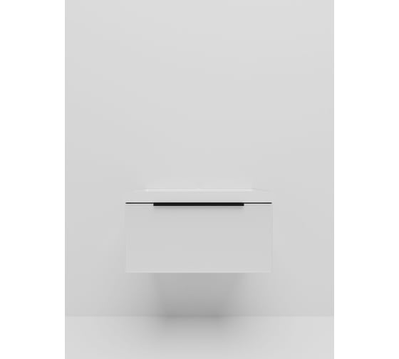 Тумба под раковину LA FENICE SIMPLA Bianco, без раковины, белая, 80 см 531889