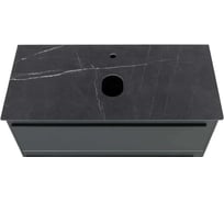 Столешница LA FENICE Granite Gray Structural Черная 90 см 176964