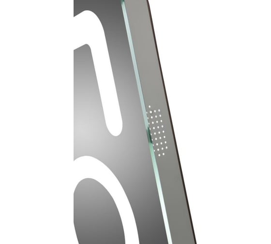 Зеркало с LED-подсветкой MELANA 8060 подогрев, часы, косметическое зеркало Bluetooth MLN-LED091B