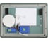 Зеркало с LED-подсветкой MELANA 8060 подогрев, часы, косметическое зеркало Bluetooth MLN-LED091B 4