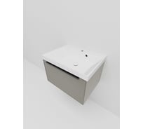 Тумба под раковину (без раковины) LA FENICE SIMPLA Cappuccino бежевая 60 см 531908