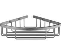 Угловая полка Aquatek AQ4906BGM, шлиф. черный хром 00000139780