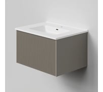 Тумба под раковину (без раковины) LA FENICE TERRA Cappuccino бежевая матовая, 60 см 503613