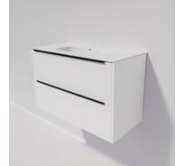 Тумба под раковину (без раковины) LA FENICE TESORO платиновый белый, 100 см 503600