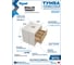Тумба подвесная для ванной Teymi Ritta 55 см, корпус белый фасад дуб T60537 ЦБ-00270636 6