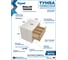 Тумба подвесная для ванной Teymi Ritta 65 см, корпус белый фасад дуб T60538 ЦБ-00270637 3