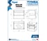 Тумба подвесная для ванной Teymi Ritta 65 см, корпус белый фасад дуб T60538 ЦБ-00270637 11