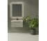 Зеркало с подсветкой LA FENICE Cubo Cappuccino 100x80, бежевый матовый 503559 2