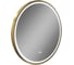 Зеркало Teymi Lina Supernova Gold D80, LED подсветка, сенсор, антипар T20123 ЦБ-00270387 2