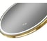 Зеркало Teymi Lina Supernova Gold D80, LED подсветка, сенсор, антипар T20123 ЦБ-00270387 4