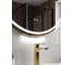 Зеркало Teymi Lina Supernova Gold D80, LED подсветка, сенсор, антипар T20123 ЦБ-00270387 15
