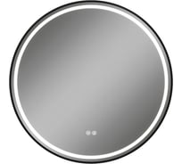 Зеркало Teymi Lina Supernova Black D80, LED подсветка, сенсор, антипар T20124 ЦБ-00270386