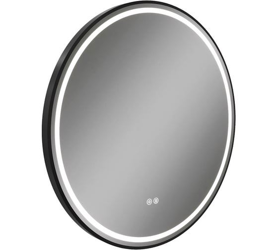Зеркало Teymi Lina Supernova Black D80, LED подсветка, сенсор, антипар T20124 ЦБ-00270386