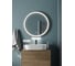 Зеркало Teymi Lina Supernova Black D80, LED подсветка, сенсор, антипар T20124 ЦБ-00270386 8