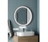 Зеркало Teymi Lina Supernova Black D80, LED подсветка, сенсор, антипар T20124 ЦБ-00270386 9