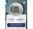 Зеркало Teymi Lina Supernova Black D80, LED подсветка, сенсор, антипар T20124 ЦБ-00270386 12
