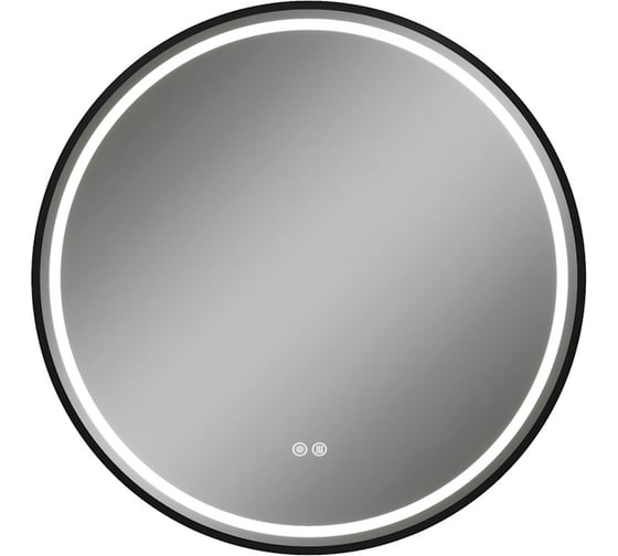 Зеркало Teymi Lina Supernova Black D60, LED подсветка, сенсор, антипар T20122 ЦБ-00270384