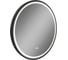 Зеркало Teymi Lina Supernova Black D60, LED подсветка, сенсор, антипар T20122 ЦБ-00270384 2